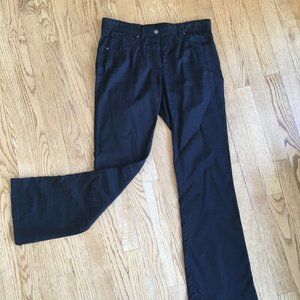 Elie Tahari Black Pattern Pants